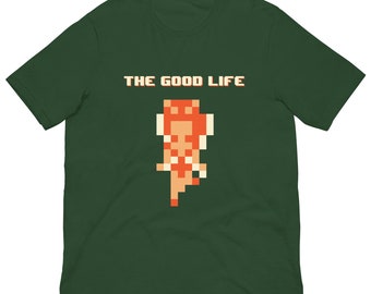 Camiseta Retro Gamer: Camiseta com Arte Pixel de 8 Bits