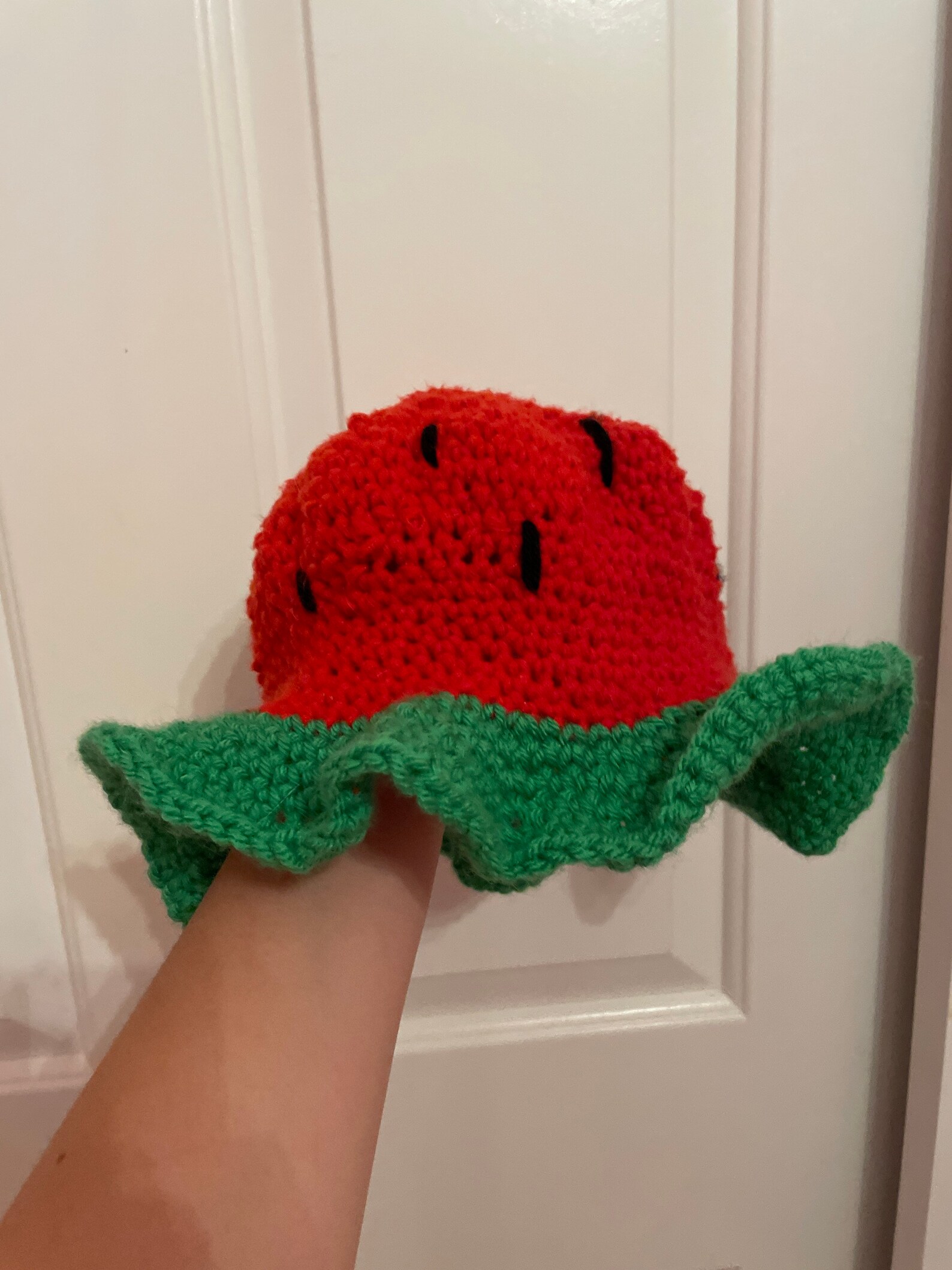 Watermelon Bucket Hat With Seeds Etsy