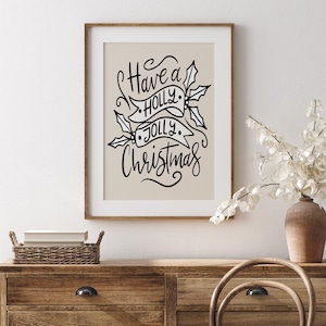 Christmas Printable | Christmas Art, Christmas Quote, Holiday Art, Christmas Print, Christmas Poster, Digital Download