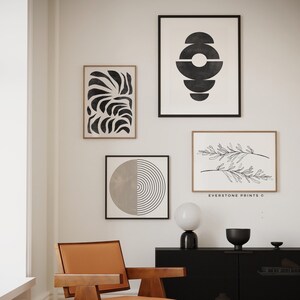 Gallery Wall Art Set | Modern Abstract Print, Modern Gallery Wall, Abstract Art Prints, Modern Simple Art, Printable Wall Art