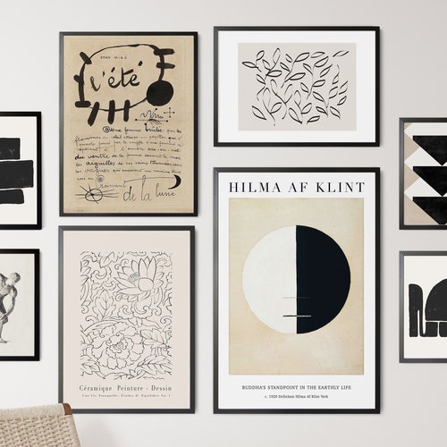 MEGA Bundle Modern Gallery Wall PRINTABLE Wall Art Set of Etsy Australia