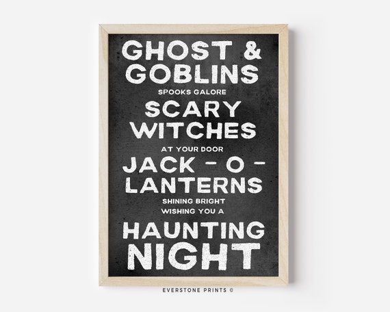 The Witch is Out - Black Halloween Door Sign 6x9 The Witch is Out - Black Halloween Door Sign 6x9