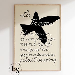 LA FRAME Lithograph Print | Vintage Print, Exhibition Art, Museum Exhibition Poster, Gallery Wall Art, Printable Wall Art