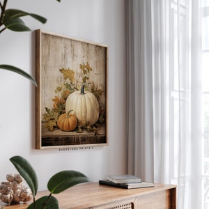 Rustic Fall Wall Decor Printable | Still Life Painting Rustic Fall Art ...