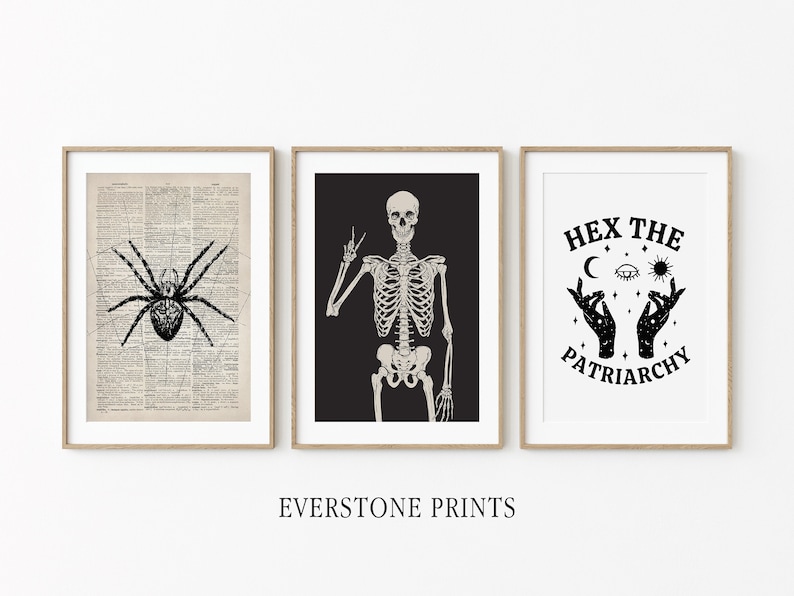 Halloween Art Mega Bundle | Set of 10+ Printables | Vintage Halloween ...