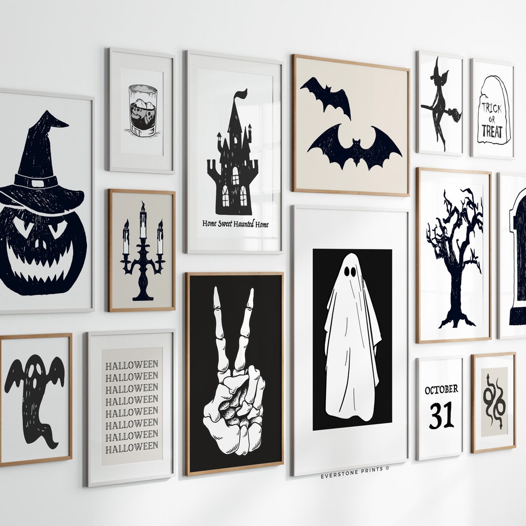 Halloween Art Mega Bundle Set of 15 Printables Halloween Gallery Wall Trendy Halloween Neutral Halloween Prints Halloween Decor - Etsy halloween-art-mega-bundle-set-of-15-printables-halloween-gallery-wall-trendy-halloween-neutral-halloween-prints-halloween-decor-etsy