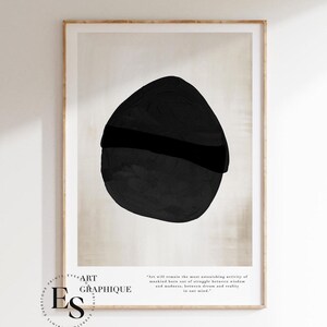 Arte Gráfico I / Arte Abstracto de Pared / Póster de Museo / Abstracto Minimalista / Impresión de Arte Abstracto / Póster de Exposición / Arte Abstracto Moderno /