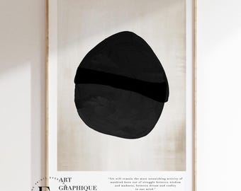 Art Graphique I | Abstract Wall Art | Musuem Poster | Minimalist Abstract | Abstract Art Print | Exhibition Poster | Modern Abstract Art |