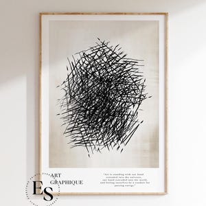アート グラフィック II | 展覧会ポスター | 抽象 | モダン アート | ミッド センチュリー | 抽象ウォール アート | ギャラリー ボエーム、美術館ポスター、ニュートラル アート