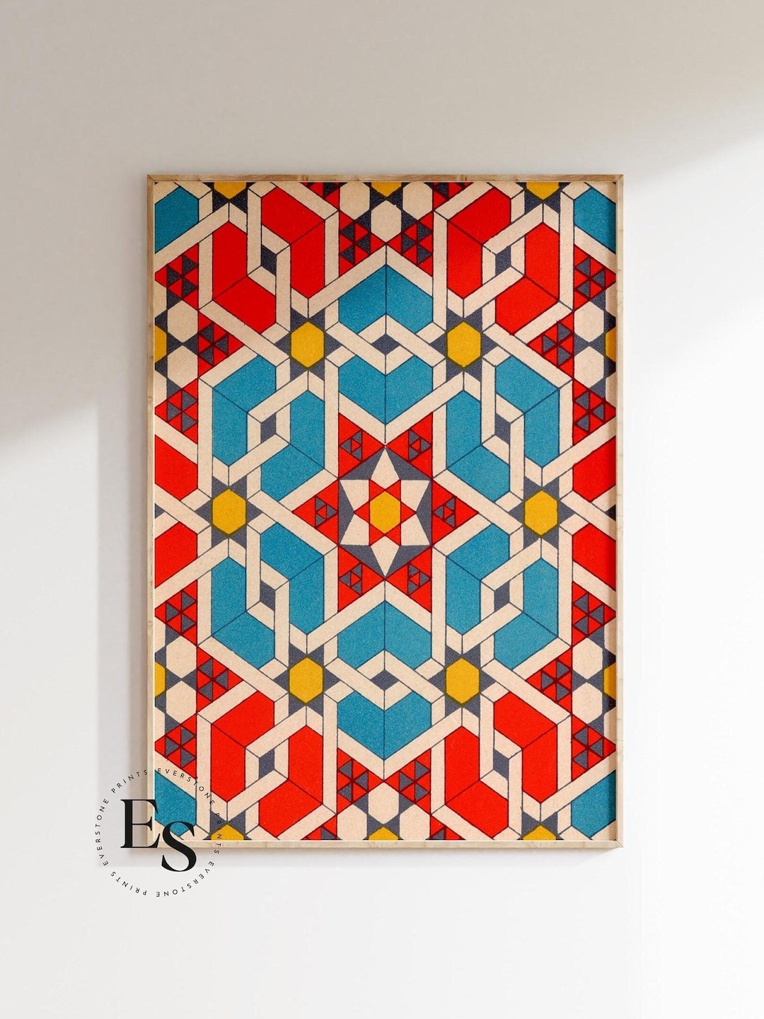 Moroccan Tile | Spanish Tile | Moroccan Wall Art | Tile Art | Wall Art ...
