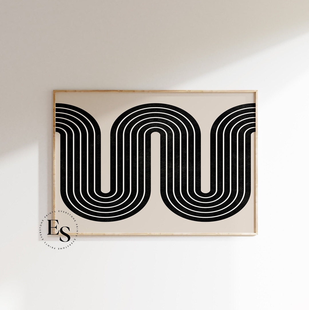 Black Geometric Art Geometric Wall Art Mid Century Line Etsy black-geometric-art-geometric-wall-art-mid-century-line-etsy