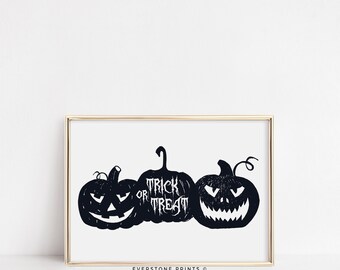 トリック・オア・トリート パンプキンアート | ハロウィーンアート