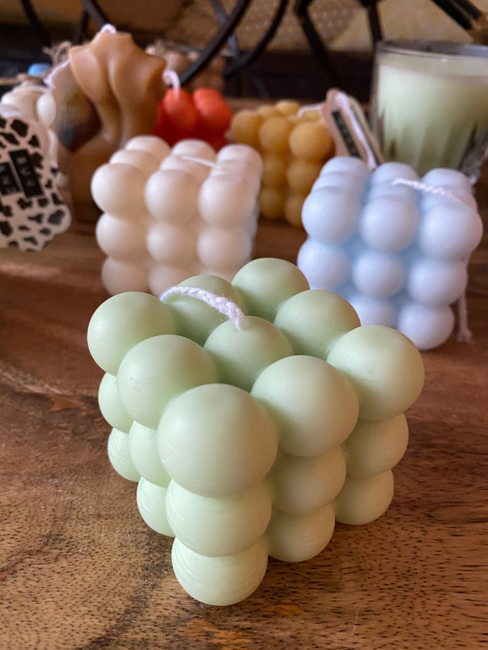 Bubble Candles Etsy
