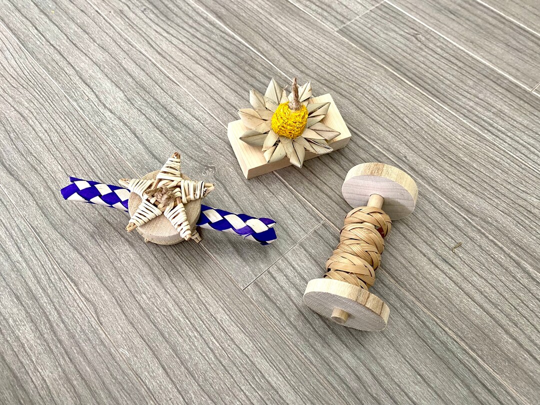 Small Animal Chew Toy Trio Small Animal Toys Perfect for Your Etsy