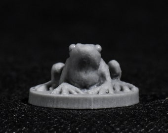 Kikkerminiatuur, met de hand gemaakt, basis van 25 mm | Mini-RPG | DnD | Verkenner | Fantasie | 28-32 mm schaal: