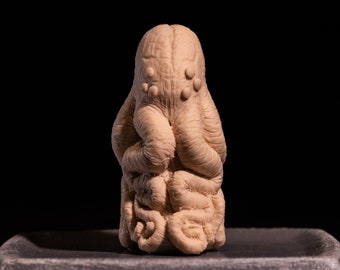Lil'Cthulhu-beeldhouwwerk - giethars - 8,5 cm hoog