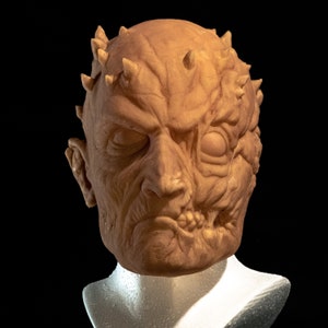 King Paimon - Hand made full head latex mask - blank unpainted