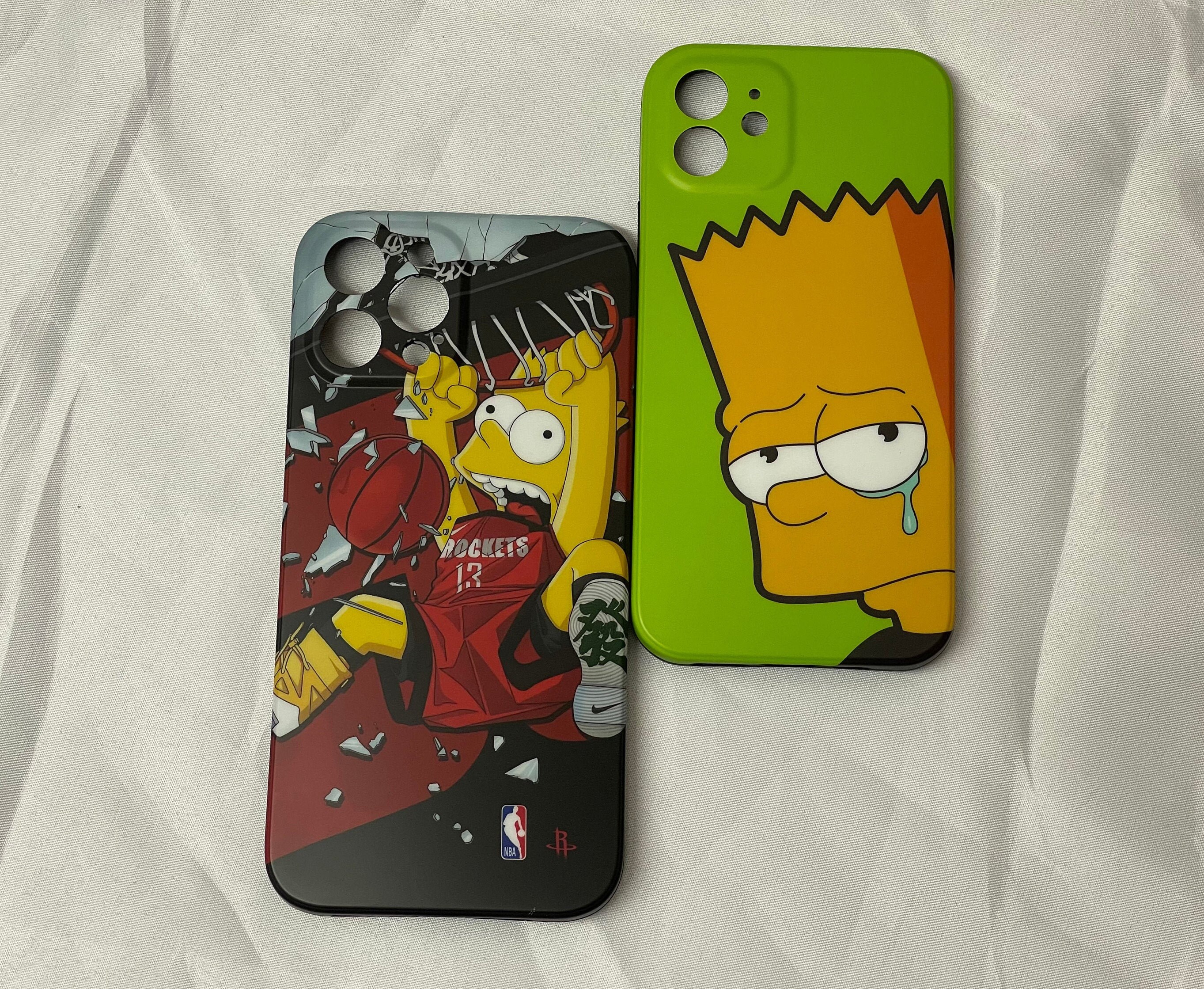 Simpsons Phone Case The Simpsons X off white phone caseUK Etsy