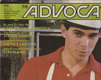 The Advocate #393 May 1, 1984 - Gay, AIDS, James Lambo, Robert Ferro, Steve Arnold, Reliquaries