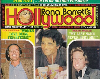 Rona Barrett&#39;s Hollywood November 1974 - Richard Burton, Carroll O&#39;Connor, Red Foxx, Marlon Brando, Peter Falk, Helen Reddy, Charlton Heston