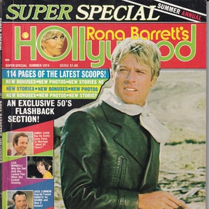 ローナ・バレットのハリウッド・スーパースペシャル 1974年夏 - ロバート・レッドフォード、ジェームズ・カーン、ライザ・ミネリ、ジャック・レモン、メアリー・タイラー・ムーア、ソニー・ボノ