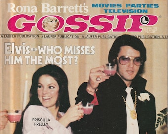 Rona Barrett's GOSSIP - August 1978 - Elvis, Donny Osmond, Amy Irving, Woody Allen, Tim Conway, Chevy Chase, Jason Robards, Mark Hamill