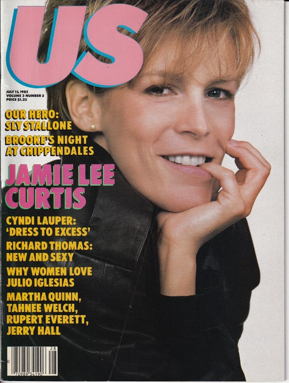 US Magazine July 15 1985 Jamie Lee Curtis Cyndi Lauper - Etsy UK