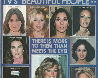 Rona Barrett's GOSSIP - November 1977 - Marie Osmond, Kate Jackson, Suzanne Somers, Cher, Jaclyn Smith, Lynda Carter, Cheryl Ladd