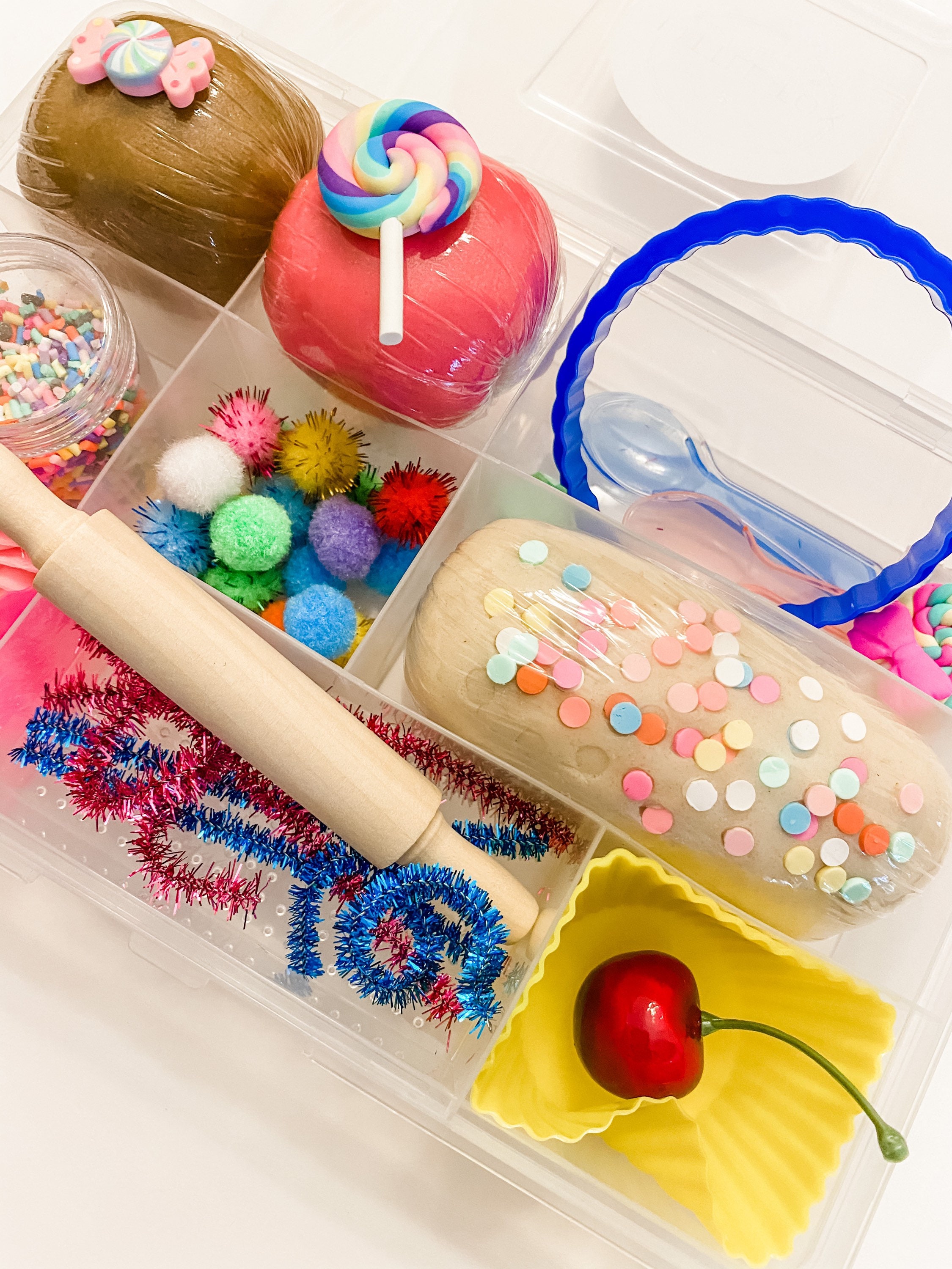 Bake Shop Play dough Sensory Kit Baking Playdough Sweet Etsy