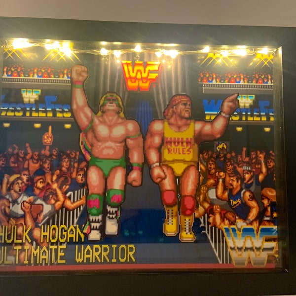 Wrestling shadow box Etsy.de