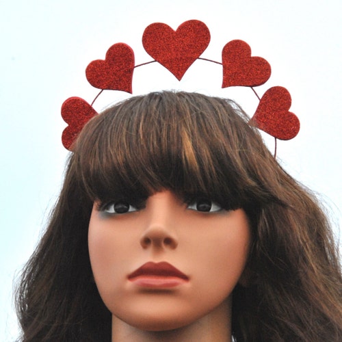 Costume Cupido Donna - Cerchietti Cuore, Occhiali, Tatuaggi Facciali