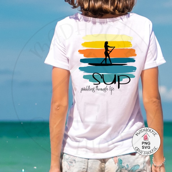 Stand Up Paddle Board | SUP PNG | SUP svg | Paddle Board Sublimation | Sublimation Design | Paddle Board digital file | Beach transfer