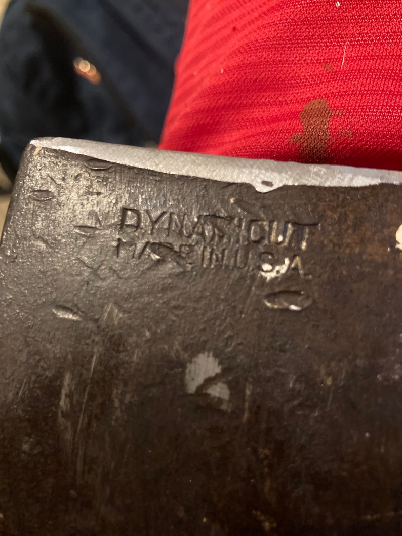 Vintage Dynamicut Camp Axe, Hatchet. Imperial, Made in USA. 17 Long. 3.