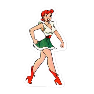 Comic book sticker! You Know What You Said Wrong!