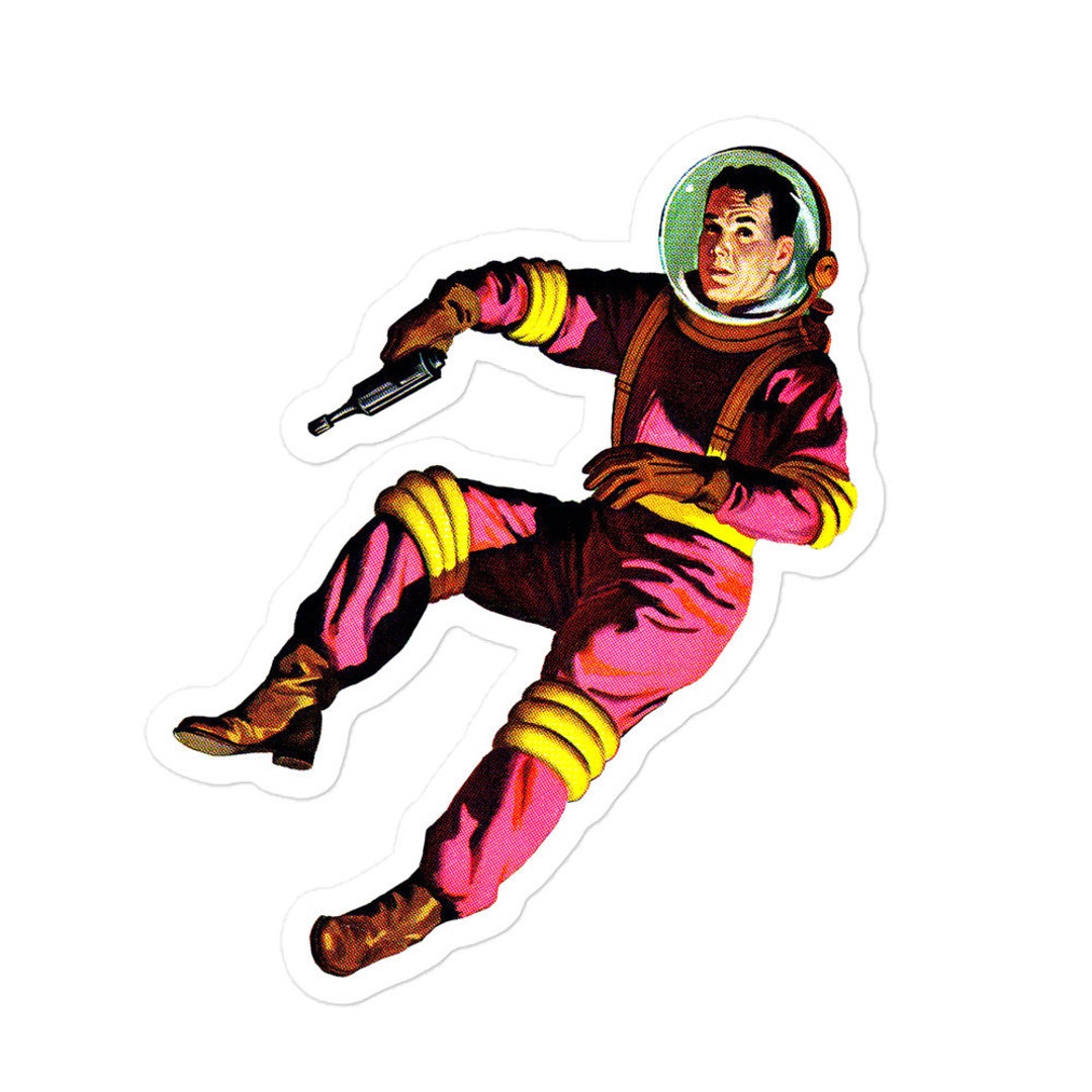 Comic Book Sticker! Ground Control to Major Tom - Etsy