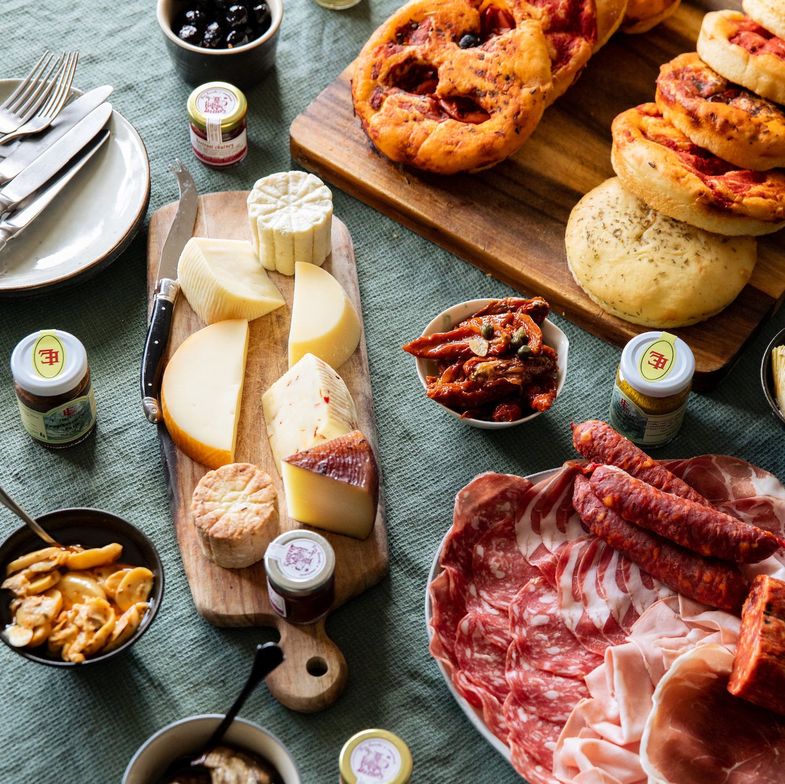 Laperifeast Italian Cheese and Charcuterie Hamper Feast Box Etsy UK