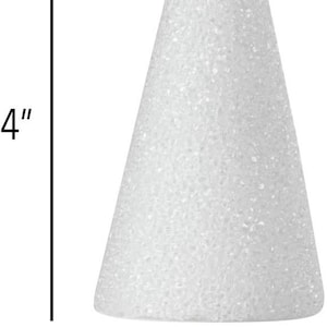 Foam Cone - 4&quot;, DIY, mixed media, Home Decor, Accents