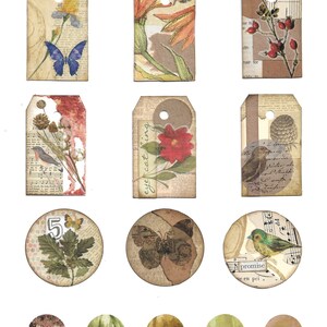 Ephemera für Journaling, Scrapbooking, Cardmaking, Mixed Media, Download PDF, digitale Datei, Versprechen
