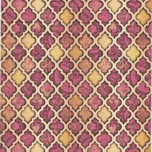 Papier de riz, Créations artisanales en papier, Technique mixte, Bourgogne, vintage