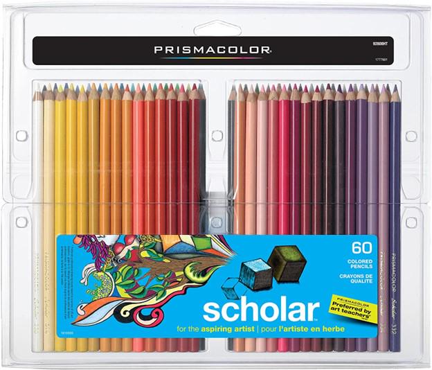 Prang Sketcho Oil Crayons In Original Vintage Box 12 Colors