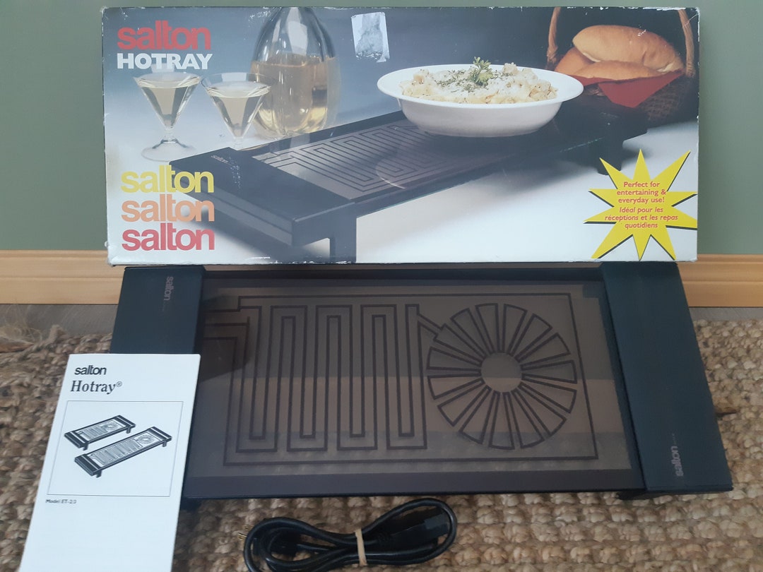 Vintage Salton Hot Tray MCM 1970's Tested Model ET2 EUC Etsy