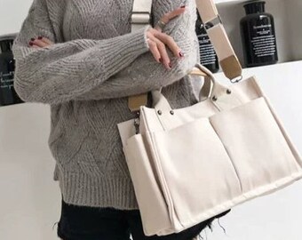 large multi pocket purse