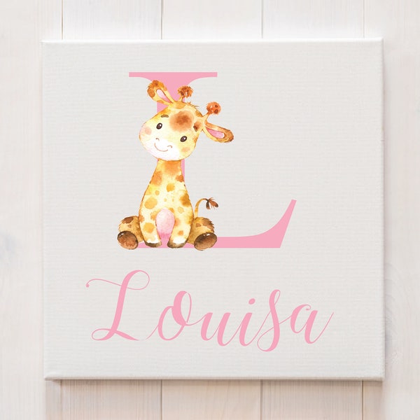 Baby Girl Wall Art Etsy