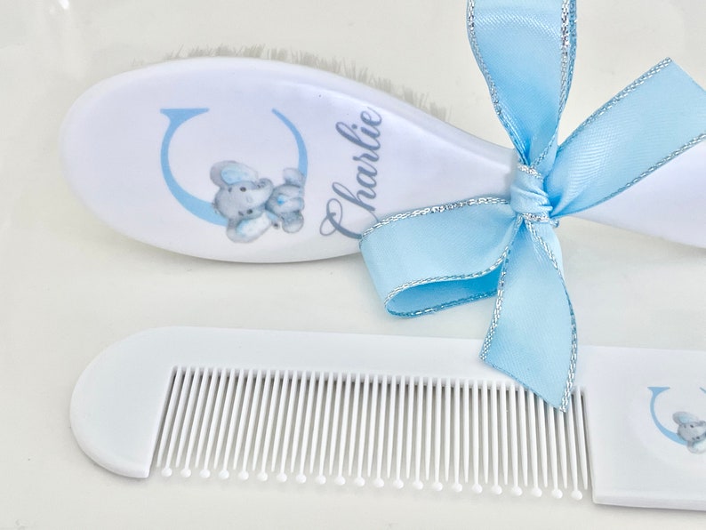 Personalized Baby Gift Personalized Baby Brush and Comb Set Etsy