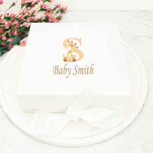 Personalized gift box | storage keepsake | Baby Keepsake Box | Baby Memory Box | Baby Shower Gift | Any Design | Gift Wrap