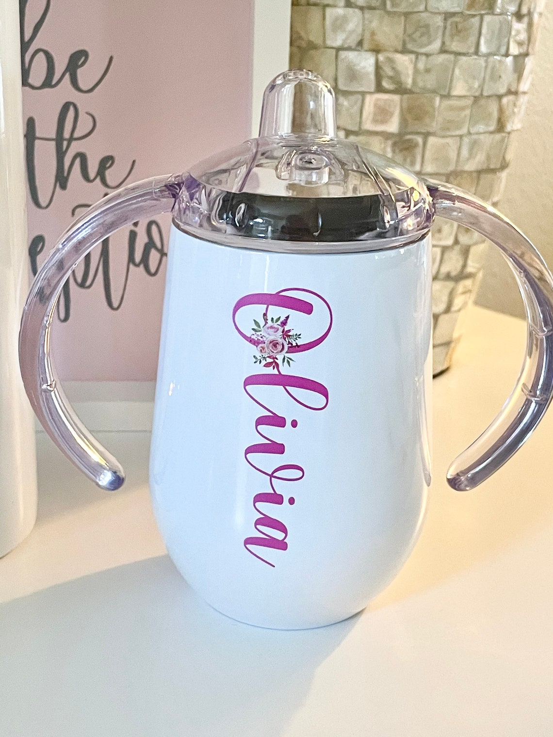 Matching Mommy and Baby Tumbler & Sippy Cup Personalized Etsy