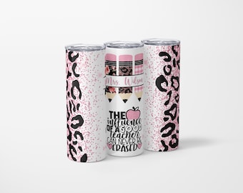 Custom Teacher Tumbler 20oz | Custom Teacher Gift | Back to School Gift | Teacher Appreciation Cup | Name Tumbler | Teacher Cup