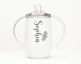 Personalized Sippy Cup, Sippy Cup, Personalized Baby Gift, Baby Shower Gift, ENGRAVED