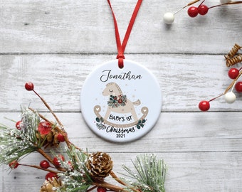 First Christmas Decoration | Keepsake Gift | Keepsake Ornament | Personalized First Christmas Gift | Christmas Ornament