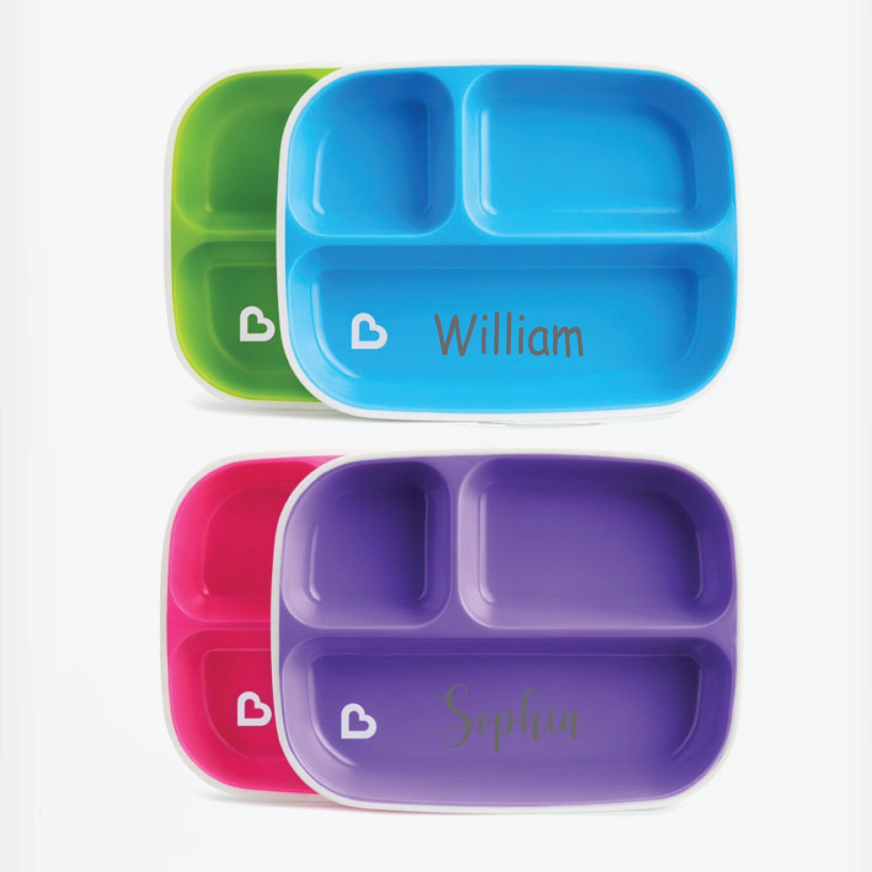 Personalized Munchkin Plate and Bowl Personalized Bowl Etsy